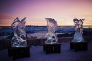 Eisige Skulpturen verwandeln den Pilatus in eine Märchenlandschaft. (Bid: PD)