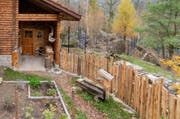 Vorgarten bei der neuen Fuchsanlage im Natur- und Tierpark Goldau. (Bild: PD)