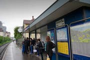 Der Stadtbahnhof Rorschach heute. (Bild: Ralph Ribi)