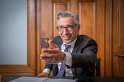 Markus Bänziger, neuer IHK-Direktor. (Bild: Urs Bucher)