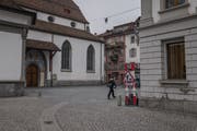 Beim Luzerner Franziskanerplatz geschah der brutale Überfall. (Bild: Boris Bürgisser, 15. November 2018)