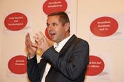 «Rorschach steckt in einem intensiven Wandel», sagt Stadtpräsident-Anwärter Guido Etterlin. (Bild: Res Lerch)