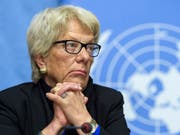 Spricht gerne Klartext: die frühere Uno-Chefanklägerin und Schweizer Bundesanwältin Carla del Ponte. (Bild: KEYSTONE/MARTIAL TREZZINI)