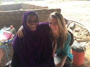 Birgit Pestalozzi im Sudan.