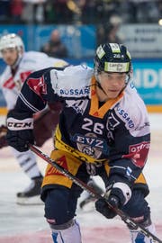 Den Blick nach vorne gerichtet: Reto Suri wechselt auf die nächste Saison hin vom EV Zug zum HC Lugano (Bild: Urs Flüeler / Keystone)