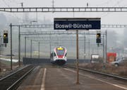 Bahnhof Boswil Bünzen im Freiamt. (Bild: Stefan Kaiser)