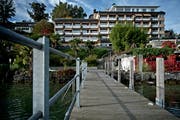 Das Hotel «Graziella» im Weggiser Ortsteil Hertenstein. (Bild: Pius Amrein (21. Oktober 2013))