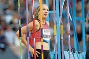 Will näher an die Weltspitze heranrücken: Siebenkämpferin Géraldine Ruckstuhl. (Bild: Marc Schumacher/Freshfocus (Zürich, 30. August 2018))