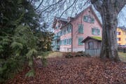 Eines der alten Häuser im Areal Zürcher- und Rechenstrasse. (Bild: Benjamin Manser - 16. Februar 2017)