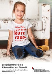 Die Kampagne von Kinderschutz Schweiz will Eltern sensibilisieren. (Bild: PD)