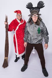 Volker und Thomas Martins alias Oropax treten am 7. Dezember in Wil auf. (Bild: PD)
