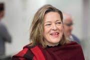 Will Bundesrätin werden: Heidi Z'graggen. (KEYSTONE/Urs Flueeler).