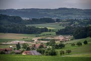 Die Deponie Hächlerenfeld in Buchs (Dagmersellen) soll erweitert werden. Bild: Pius Amrein (4. Juni 2018)