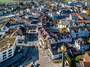 Der Dorfkern von Hochdorf. (Bild: Pius Amrein, 7. November 2018)