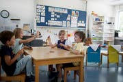 Der Kindergarten in Sarnen. (Bild: Corinne Glanzmann, 26. Juni 2018)
