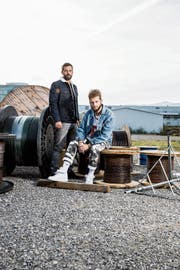 Bligg (links) und sein Support Act ZID kommen am 1. Dezember nach Wattwil. (Bild: Mareycke Frehner)