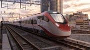 Visualisierung des Stadler-Intercityzugs für Taiwan in der Hauptstadt Taipeh. (Bild: PD)