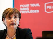 Wird höchste Schweizerin: Marina Carobbio (SP/TI), hier an einer Medienkonferenz ihrer Partei im September. (Bild: KEYSTONE/ANTHONY ANEX)