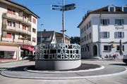 Der Kreisel in Wolhusen. (Bild: Nadia Schärli)