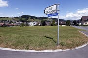 Die Unterägerer sagen Ja zum Bebauungsplan für diese Parzelle. (Bild: Werner Schelbert)