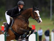 Steve Guerdat überzeugt mit Ulysse des Forets in Madrid (Bild: KEYSTONE/GIAN EHRENZELLER)