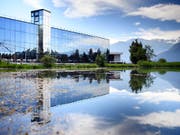 Das Gebäude der ehemaligen Stiftung Arnaud in Lens ist eines der bekanntesten Gebäude, das der tödlich verunglückte Architekt realisiert hat. (Bild: KEYSTONE/LAURENT GILLIERON)