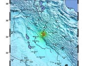 Bei einem schweren Erdbeben im Westen Irans sind am Sonntag über 700 Menschen verletzt worden. (Bild: KEYSTONE/EPA USGS/USGS / HANDOUT)