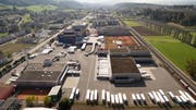 So sieht die Migros-Betriebszentrale Dierikon von oben aus. (Bild: PD)