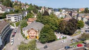 Areal am Platztor: Hier soll der neue Uni-Campus entstehen. (Bild: Urs Bucher)