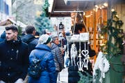 Der Weihnachtsmarkt Frauenfeld feiert in diesem Jahr sein 20-jähriges Bestehen. (Bild: Donato Caspari, 16. Dezember 2017)