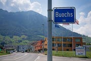 Der Dorfeingang von Buochs aus Richtung Ennetbürgen. (Corinne Glanzmann, 17. Juli 2018)