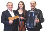 Urban Frey, Tabea Frei und Paolo D'Angelo. (Bild: PD)