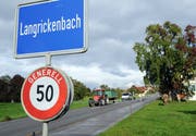 Ortseinfahrt in Langrickenbach. (Bild: Nana do Carmo)