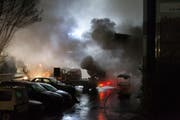 Feuer in Littau: Die Brandursache ist nach einem Tag geklärt. (Bild: Feuerwehr Stadt Luzern)