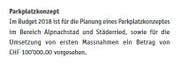 Dies stand im Kommentar zur Budgetabstimmung.