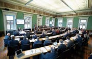 Hier fallen morgen die letzten Entscheidungen des Parlaments zum Sparprogramm Finanzen 2019. (Bild: Stefan Kaiser (Zug, 22. Februar 2018))