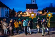 Der Adventskalender in Häggenschwil fällt dieses Jahr aus. (Bild: Coralie Wenger, 12. Dezember 2014)