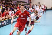 Schon 18-mal spielte der Weinfelder Nils Conrad für die Schweizer A-Nationalmannschaft. Davor war er Captain der U19-Auswahl (Bild: Markus Wolf)