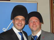 Neue Knappen in der Zunft: Adrian Alili (links) und Roberto Pegoraro. (Bild: PD)