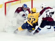 Aller Einsatz von Kevin Fiala nutzte nichts (Bild: KEYSTONE/FR170793 AP/MARK ZALESKI)