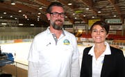 EHC-Präsident und -Vizepräsidentin: Philipp Herzog und Leila Saladin.