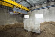 Im Raum Büelhof entsteht dereins ein Wärmeverbund mit einer Holzschnitzelheizung. (Bild: Ralph Ribi)