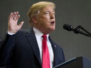 US-Präsident Donald Trump will auf dem G20-Gipfel in Argentinien mit sieben Staats-und Regierungschefs sprechen. (Foto: Alex Brandon/AP) (Bild: KEYSTONE/AP/ALEX BRANDON)