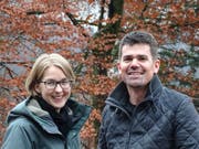 Das neue Führungsduo beim Amt für Wald und Wild: Priska Müller und Martin Ziegler. (Bild: PD)
