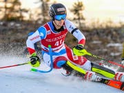 Sandro Simonet realisierte seinen zweiten Europacup-Sieg (Bild: KEYSTONE/EPA COMPIC/KIMMO BRANDT)