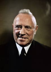 Rudolf Minger ist der erste Bauernvertreter im Bundesrat. (Bild: Keystone)