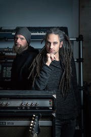 Starker Sound und passende Ästhetik: Dominik Kesseli und Michael Gallusser. (Bild: Michel Canonica)
