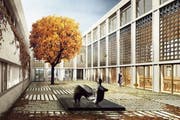 Visualisierung des Ersatzneubaus Weitenzelg. (Bild: PD)