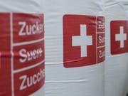Die rund 195'000 Tonnen Schweizer Zucker sind zu wenig, um die Nachfrage zu decken. (Bild: Keystone/PETER SCHNEIDER)