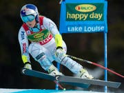 Lindsey Vonn 2015 auf dem Weg zum Super-G-Triumph in Lake Louise (Bild: KEYSTONE/AP The Canadian Press/FRANK GUNN)
